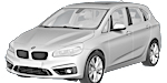 BMW F45 B206E Fault Code